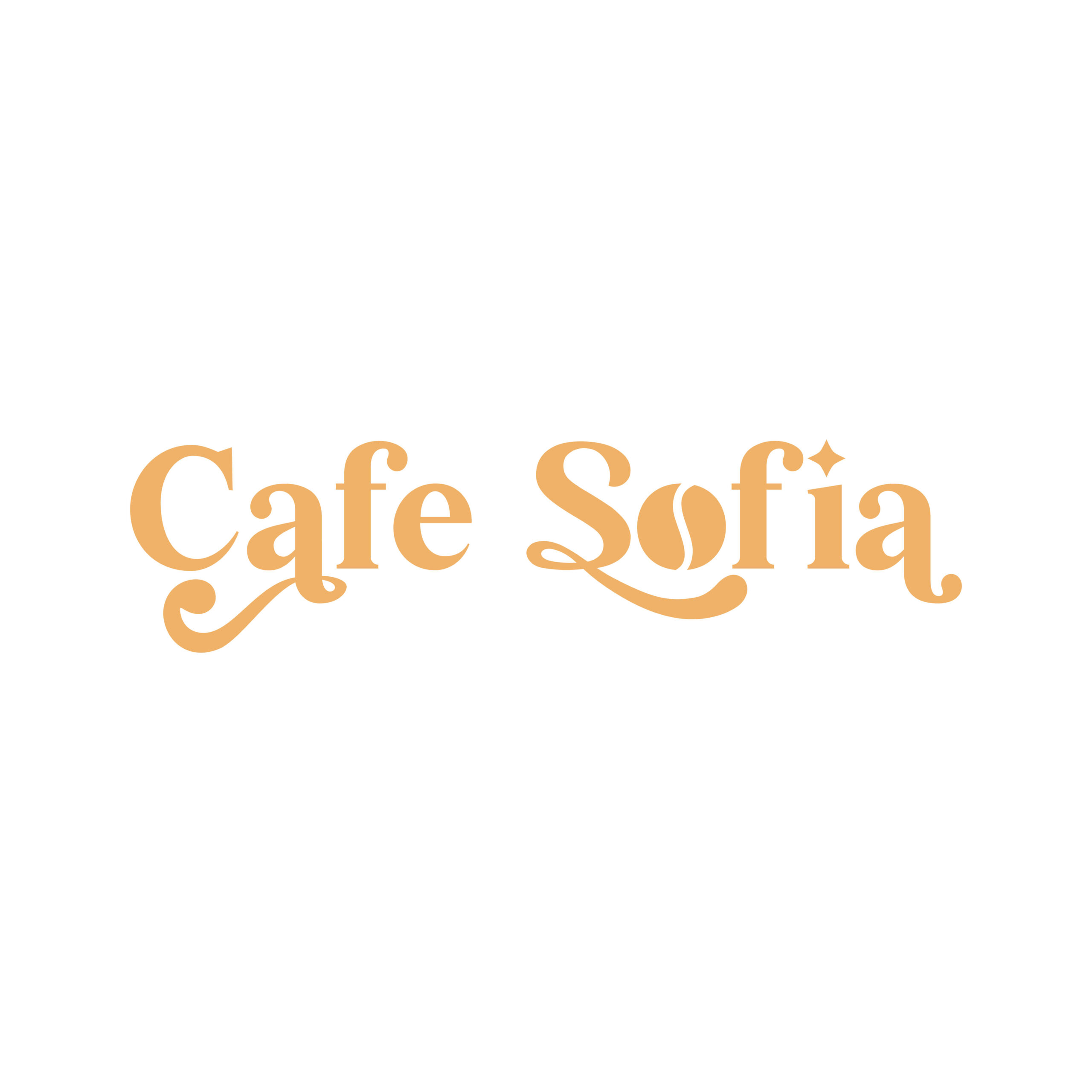 retro typography logo