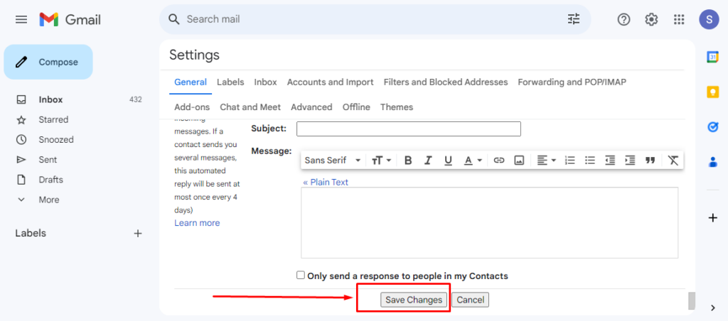 email signature adding guide